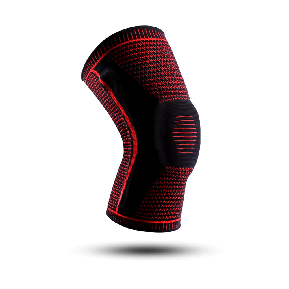 1/2 PC Knee Pads Strap Patella Medial Support Meniscus Silicone Compression Protection Sport Knee Braces Basketball Running Prot