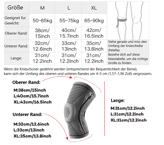 1/2 PC Knee Pads Strap Patella Medial Support Meniscus Silicone Compression Protection Sport Knee Braces Basketball Running Prot